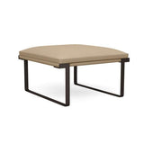 Cameo Single Seat Lounge Bench Lounge Seating, Modular Lounge Seating SitOnIt Frame Color Bronze Fabric Color Desert 