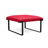 Cameo Single Seat Lounge Bench Lounge Seating, Modular Lounge Seating SitOnIt Frame Color Charcoal Fabric Color Fire 