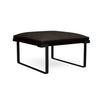 Cameo Single Seat Lounge Bench Lounge Seating, Modular Lounge Seating SitOnIt Frame Color Charcoal Fabric Color Onyx 