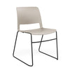 Sprout Wire Rod Chair Guest Chair, Cafe Chair SitOnIt Frame Color Black Plastic Color Latte 