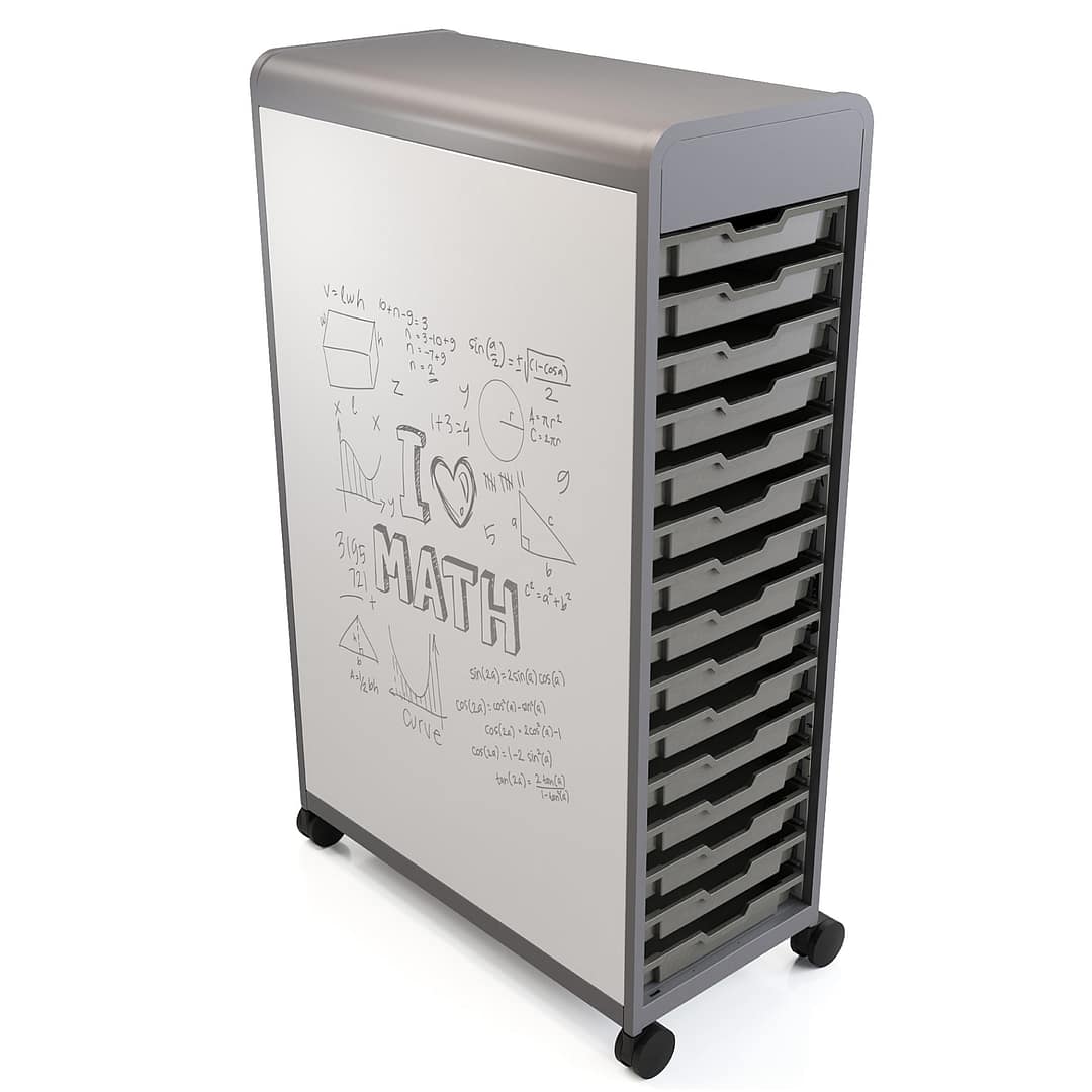 Cascade® Two-Sided Whiteboard Unit — Cascade® Two-Sided Whiteboard Unit