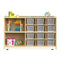 2 Sided Workstation with Cubbies on Casters | Trojan Classroom Furniture Easels & Art Trojan Classroom Furniture 