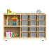 2 Sided Workstation with Cubbies on Casters | Trojan Classroom Furniture Easels & Art Trojan Classroom Furniture 