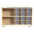 2 Sided Workstation with Cubbies on Casters | Trojan Classroom Furniture Easels & Art Trojan Classroom Furniture 