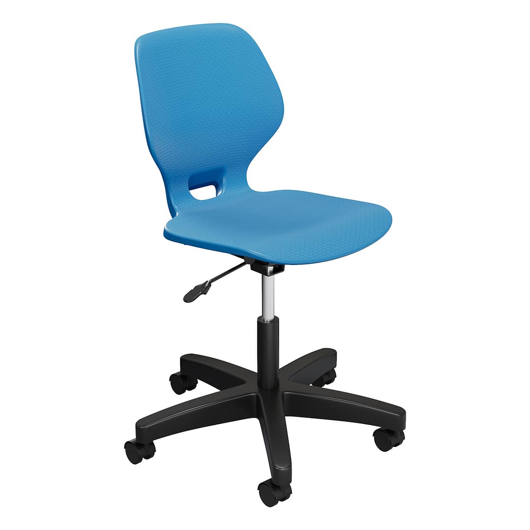 Numbers™ Adjustable Height Chair — Model 22840 in Cerulean