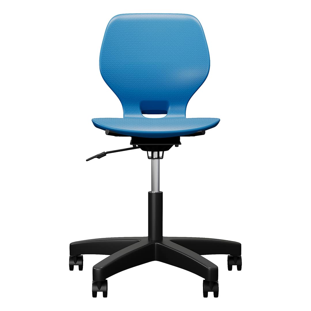 Numbers™ Adjustable Height Chair — Model 22840 in Cerulean