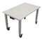 Planner® Studio Stainless Steel Table — Model 25254STAINLESS shown. 30x48 w/casters.