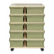 4 Sided Large Bin Storage Towers | Trojan Classroom Furniture Cubby & Multi-Storage Trojan Classroom Furniture 