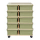 4 Sided Large Bin Storage Towers | Trojan Classroom Furniture Cubby & Multi-Storage Trojan Classroom Furniture 