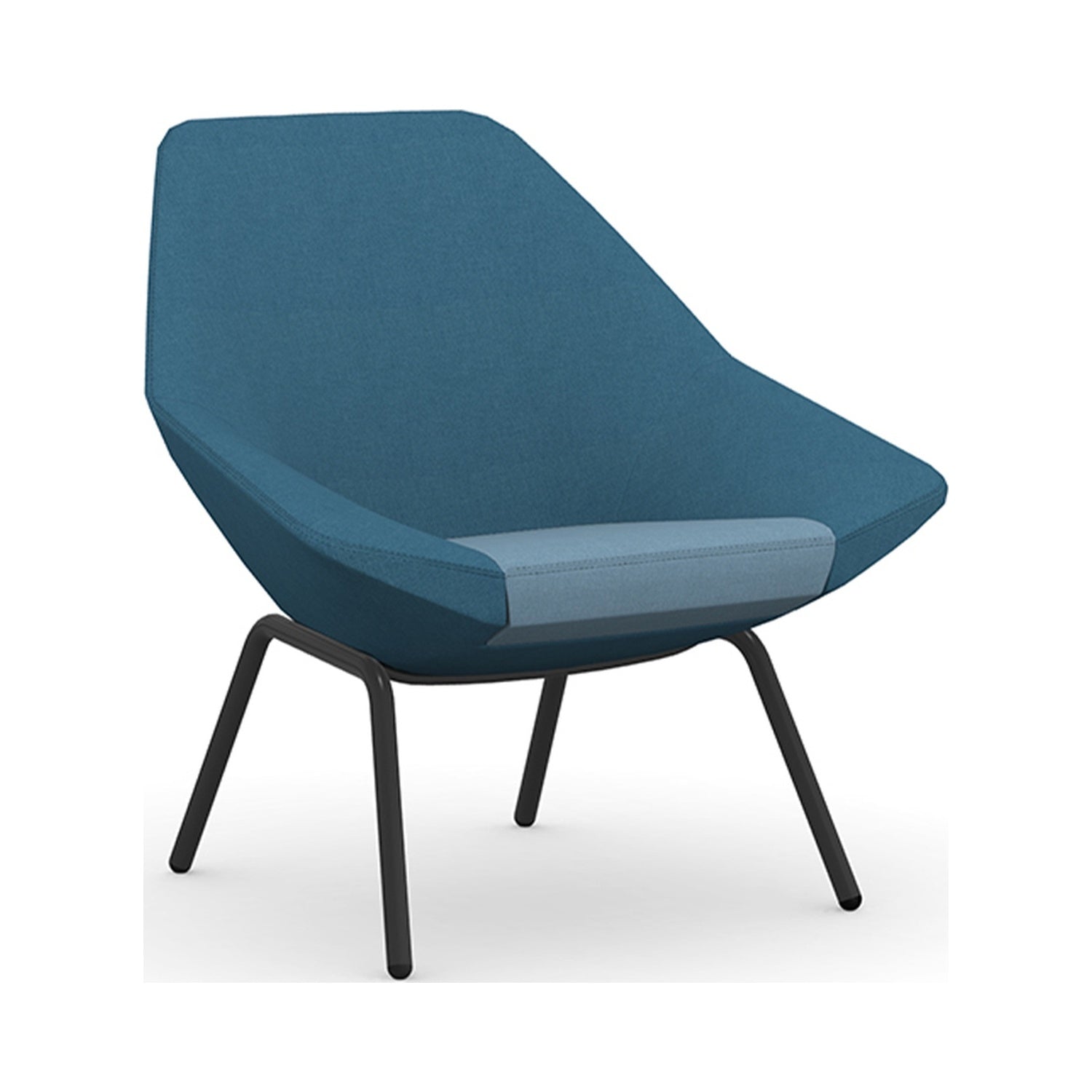 Jax Mid-Back Lounge Chair — centred product view