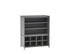 Constellate™ Mid + Low Cluster — CLEAC - Upper Shelves, Lower Cubbies