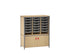 Constellate™ Mid + Low Cluster — CLECB - Upper Totes, Lower Shelves w/ Bottom Doors