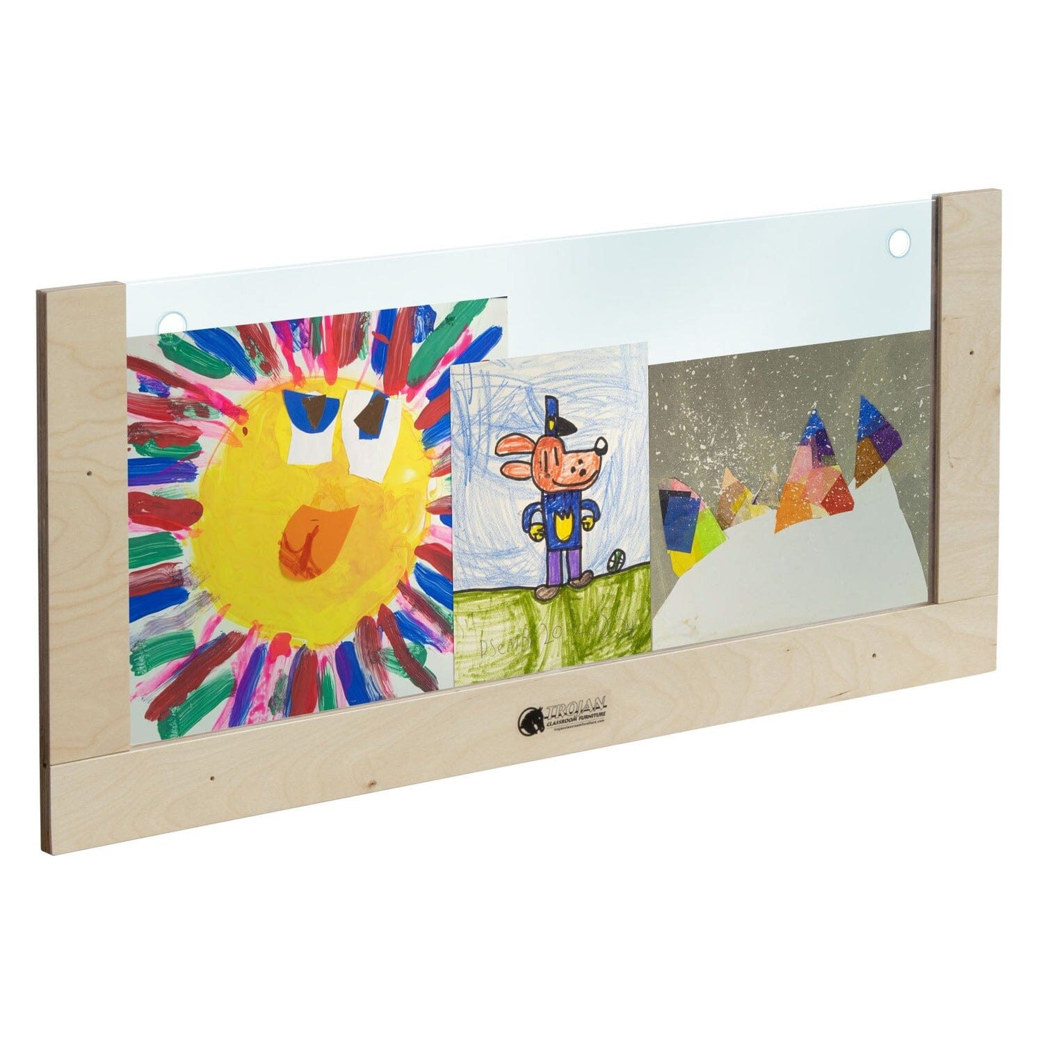 Acrylic Display Board | Trojan Classroom Furniture Mirrors & Room Dividers Trojan Classroom Furniture 