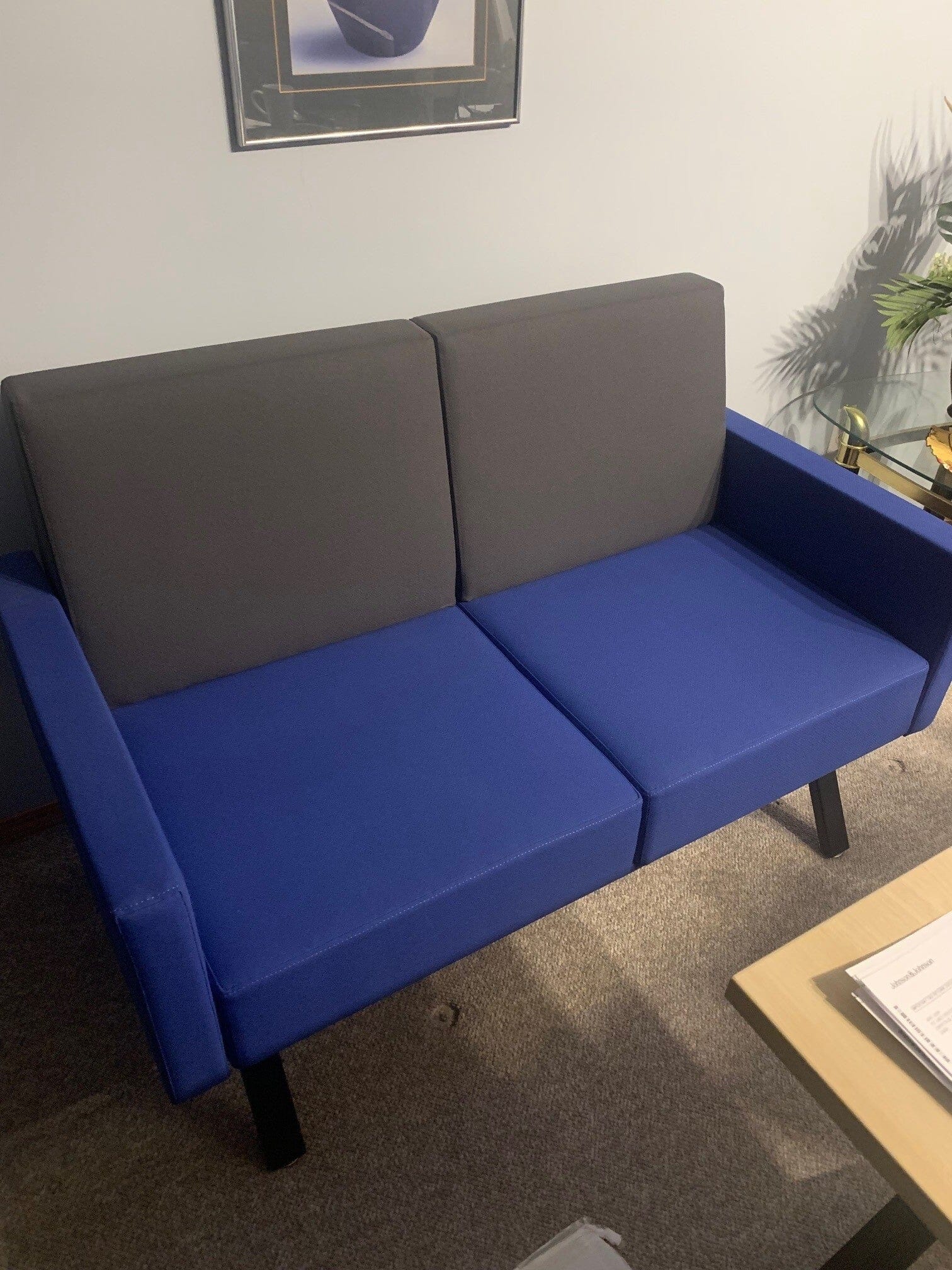 ADI Mars 2.0 Loveseat (1 Available) Power Solution School Furniture by Simplova 