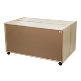 Adjustable 2 Shelf Hinged Units: Low & Deep | Trojan Classroom Furniture Early Learning Tables & Seating Trojan Classroom Furniture 