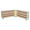 Adjustable 2 Shelf Hinged Units: Low & Narrow | Trojan Classroom Furniture Early Learning Tables & Seating Trojan Classroom Furniture 