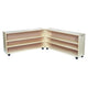 Adjustable 2 Shelf Hinged Units: Low & Narrow | Trojan Classroom Furniture Early Learning Tables & Seating Trojan Classroom Furniture 