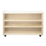 Adjustable 2 Shelf Units: Mid-Height & Deep | Trojan Classroom Furniture Early Learning Tables & Seating Trojan Classroom Furniture 