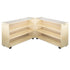 Adjustable 2 Shelf Units: Mid-Height Narrow | Trojan Classroom Furniture Early Learning Tables & Seating Trojan Classroom Furniture 