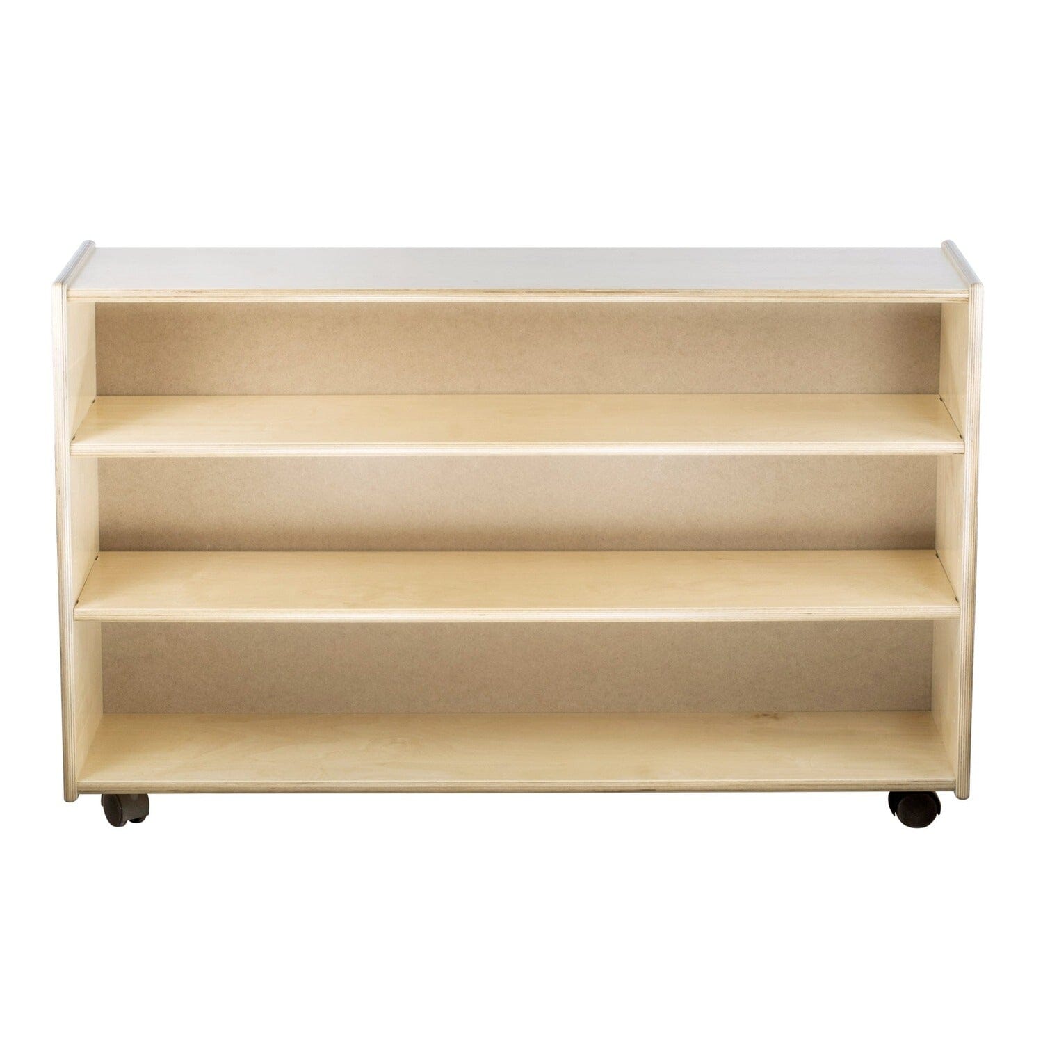 Adjustable 2 Shelf Units: Mid-Height Narrow | Trojan Classroom Furniture Early Learning Tables & Seating Trojan Classroom Furniture 