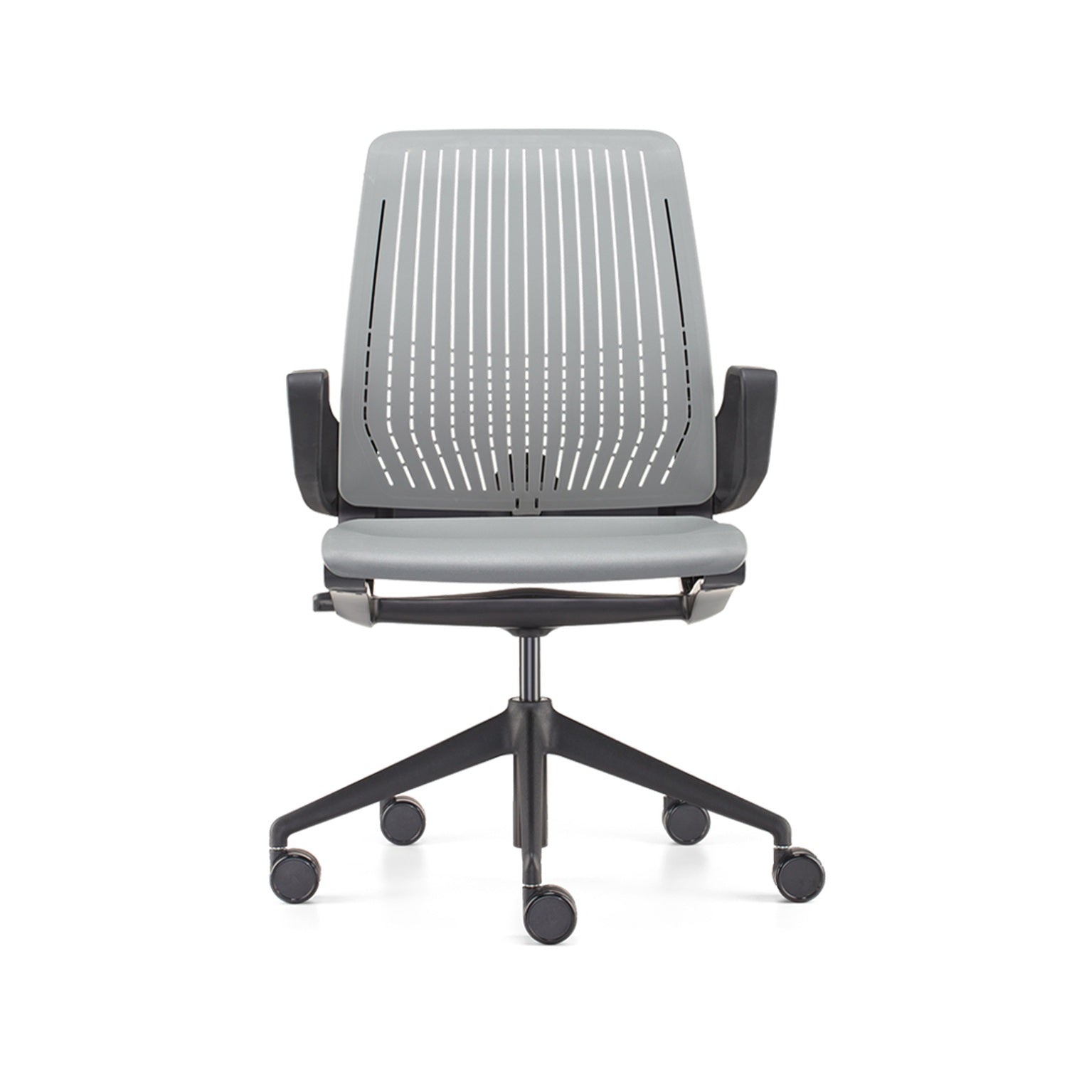 Attune — Attune Poly Seat and Back_Chair On White