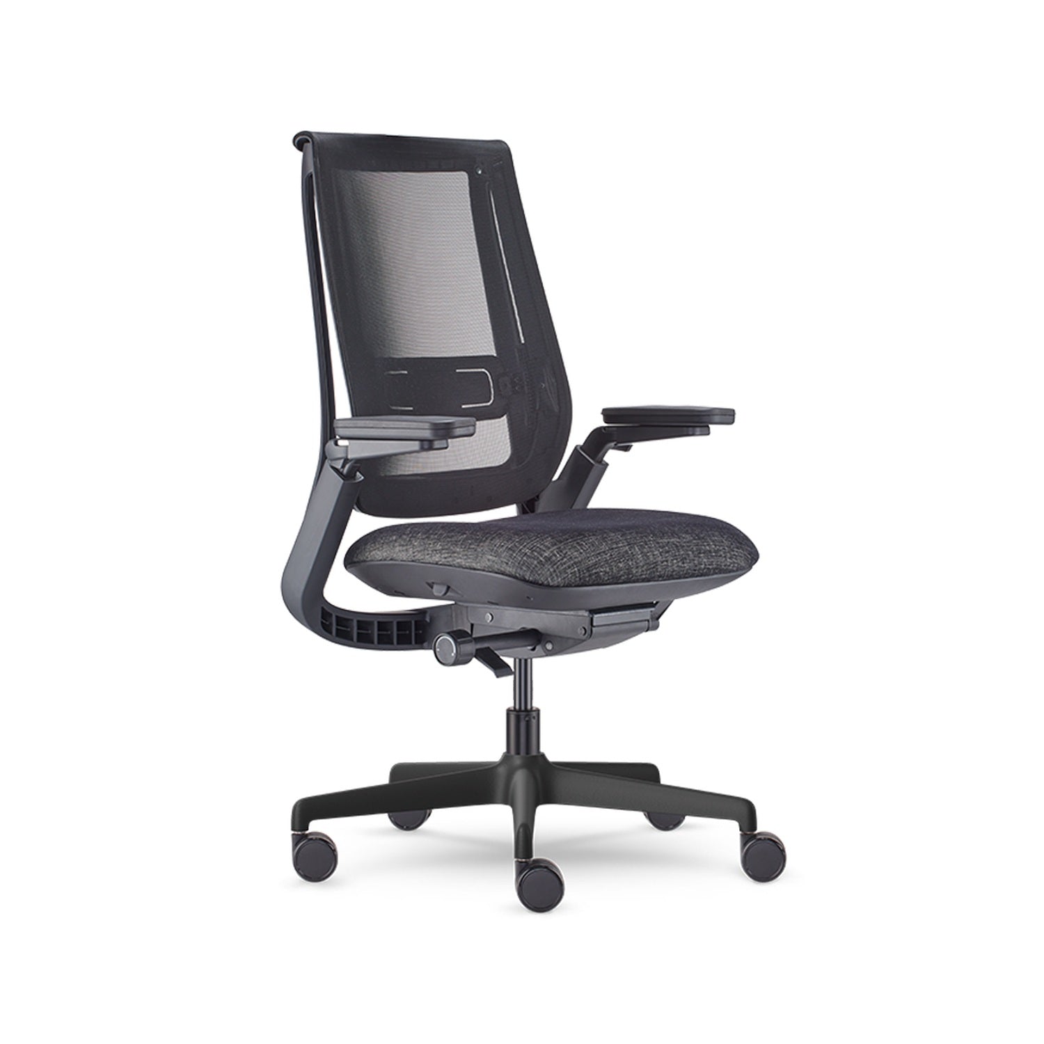 Equation — Equation With Height Adjustable Arms and Dual Pivot Arm Caps With Weight Activated Mech