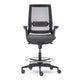 Allseating Equation With Height Adjustable Arms and Dual Pivot Arm Caps With Synchro Tilt and Stool Base