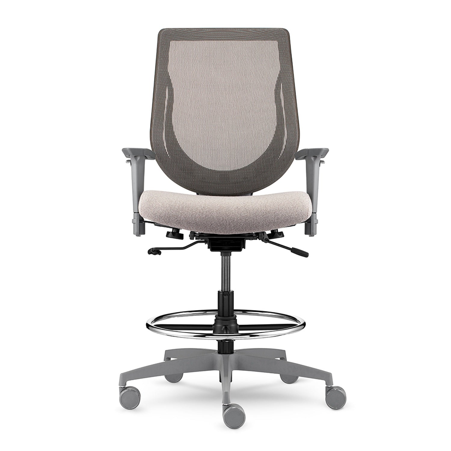 Allseating youtoo midback stool m2bron