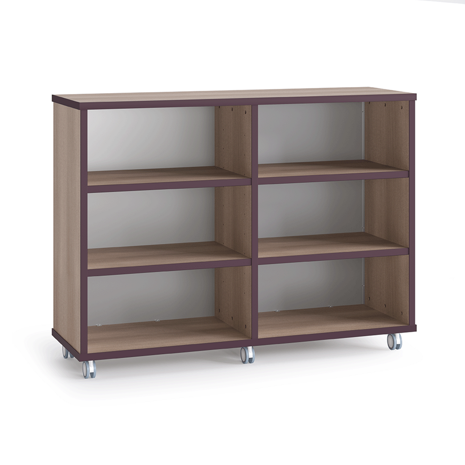 Casework Straight Shelf Mobile 42  Loft Oak Primary PLum.png
