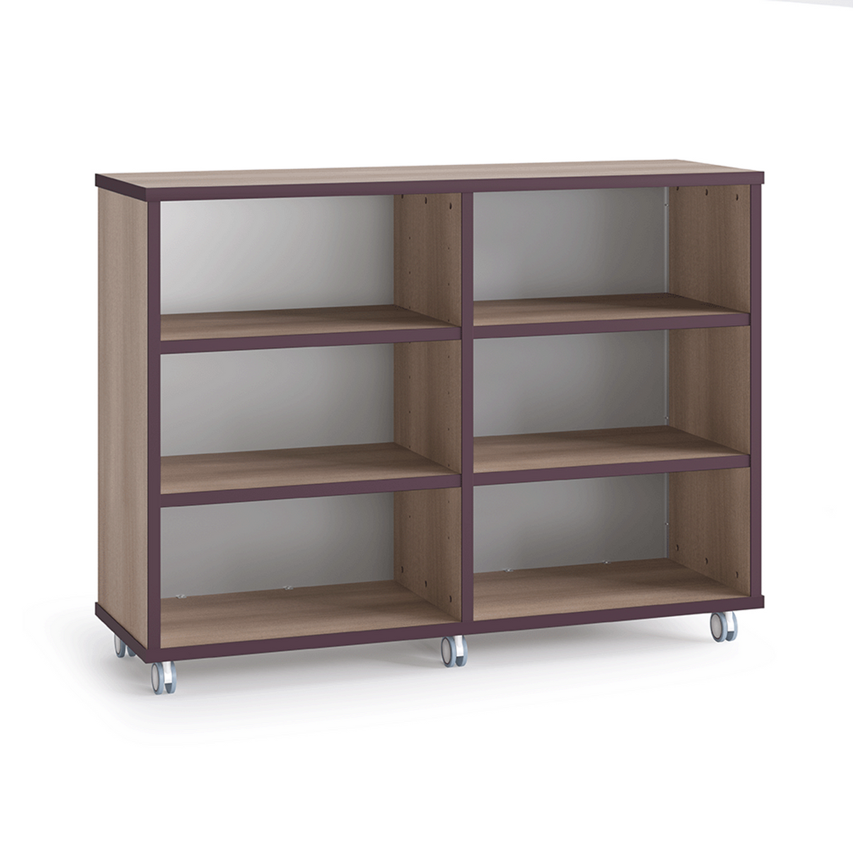 Casework Straight Shelf Mobile 42  Loft Oak Primary PLum.png