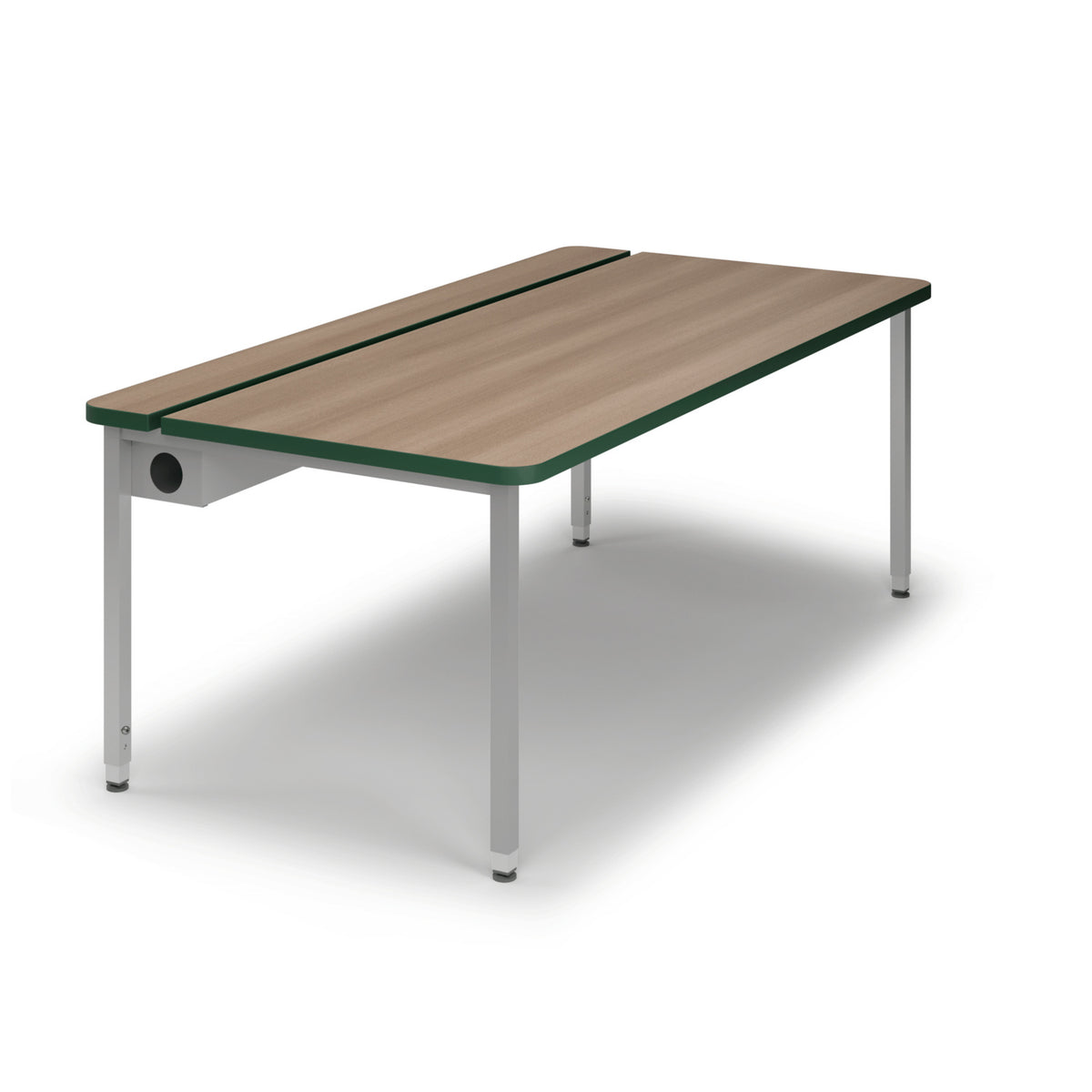 Honor Roll Flip Computer Table, side view