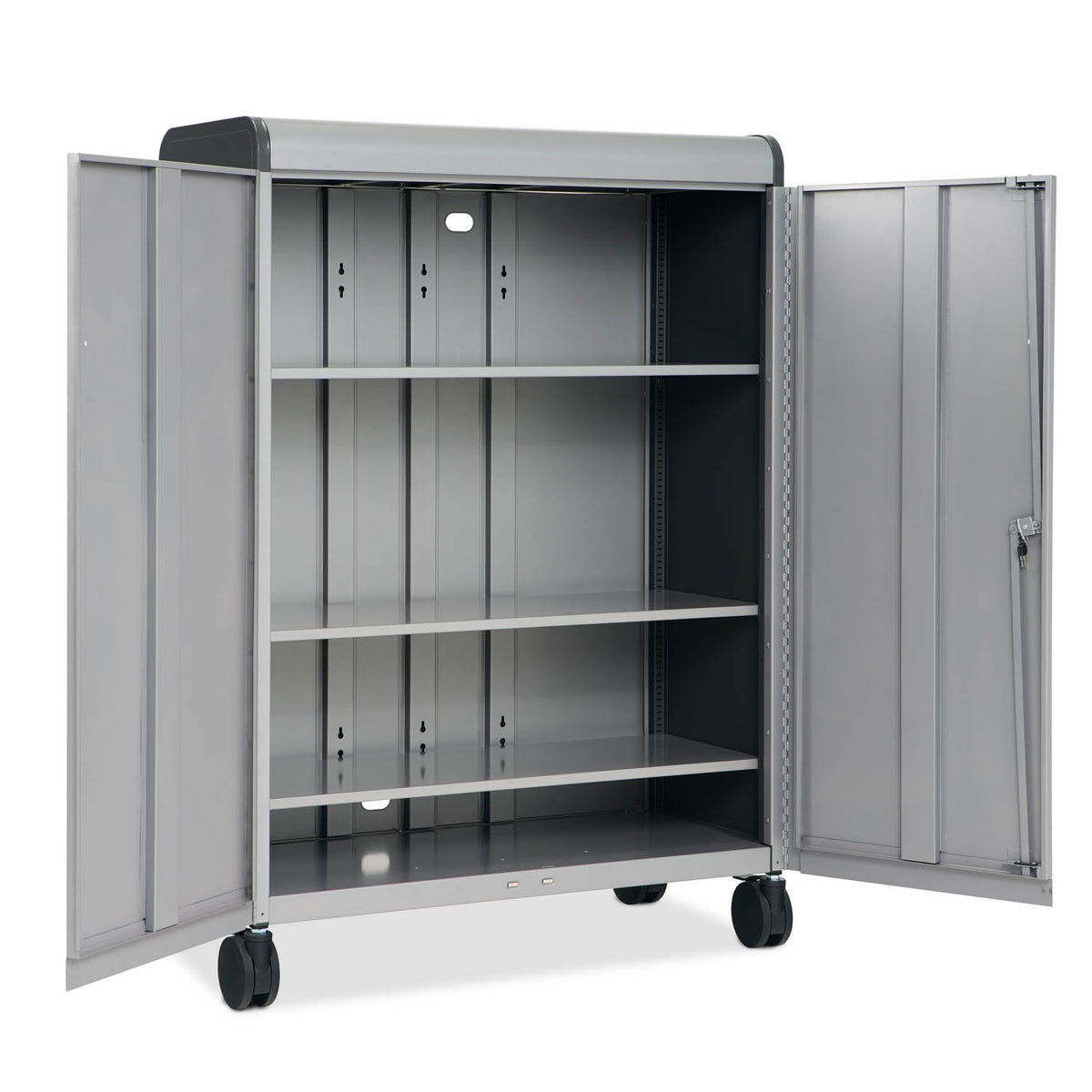 Open jumbo width Accelerator Active Learning Centers shelves, medium height
