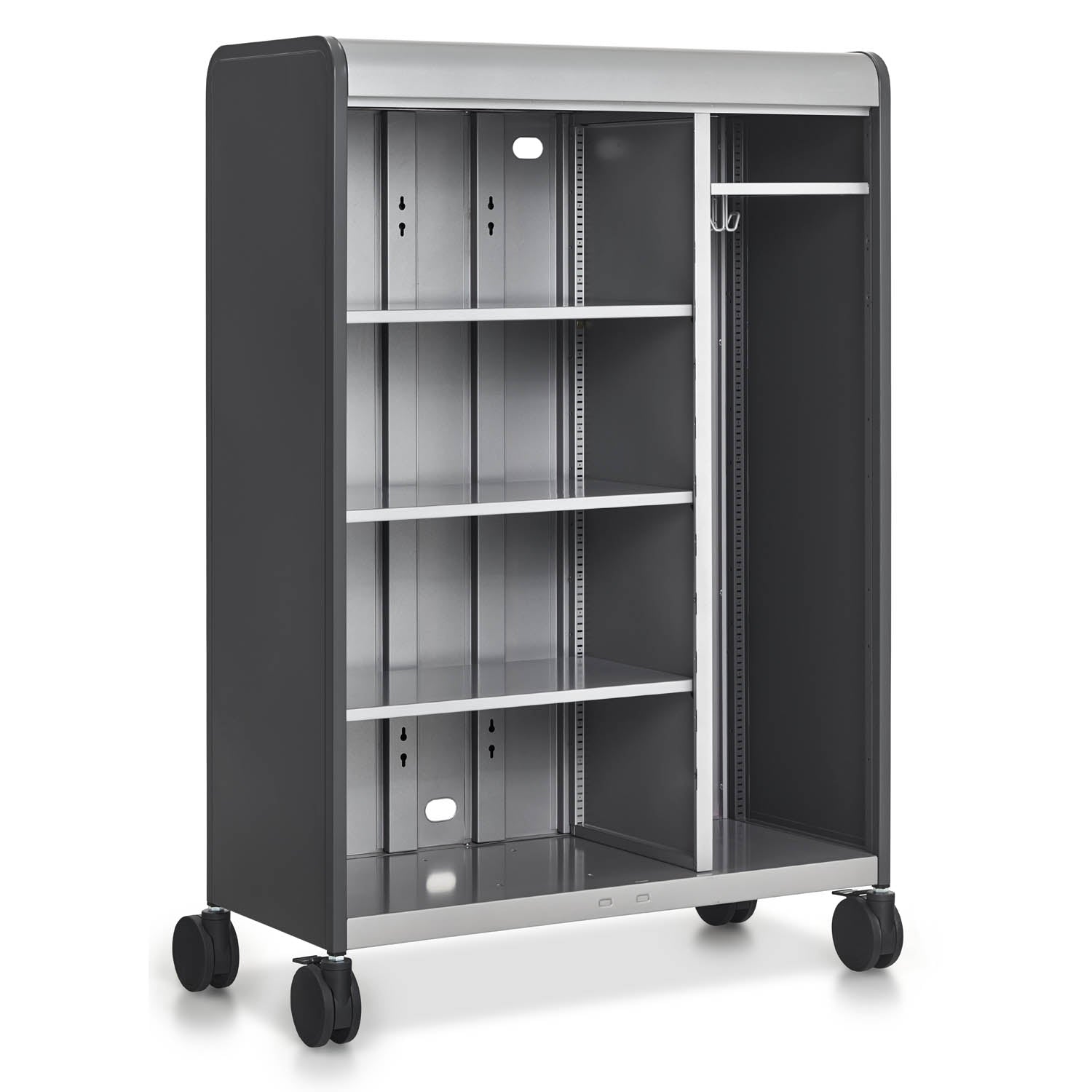 Accelerator storage wardrobe