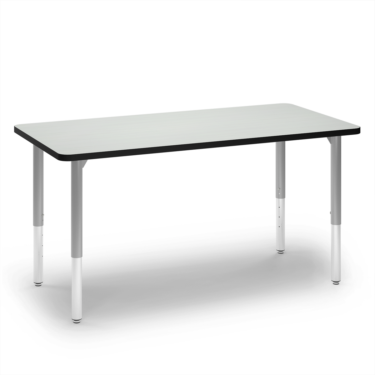 Gray and black rectangular Inspire activity table