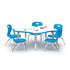 Inspire Star Table paired with Explorer 10-inch chairs