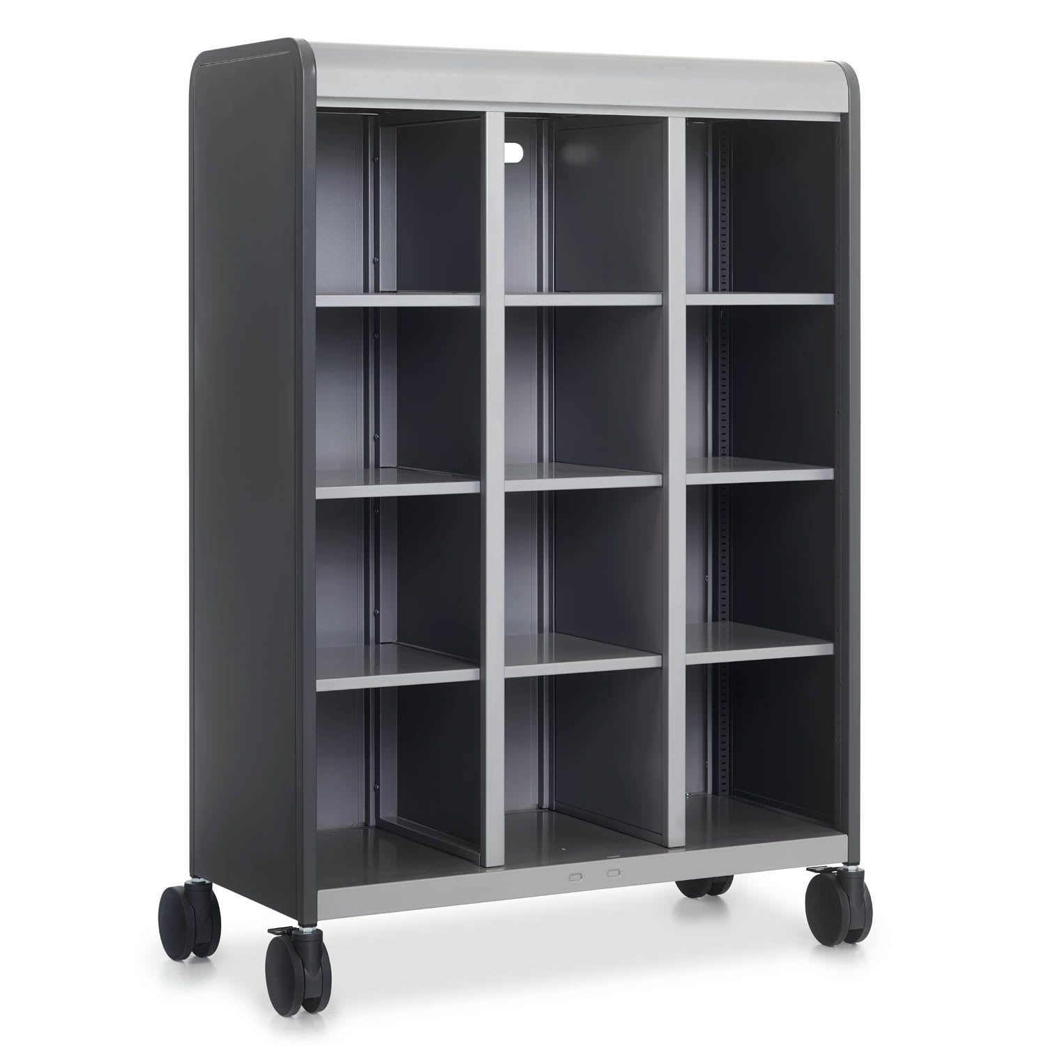 Accelerator storage cubby, jumbo width, tall height