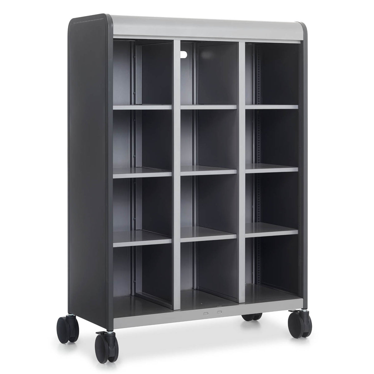 Accelerator storage cubby, jumbo width, tall height