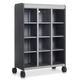 Accelerator storage cubby, jumbo width, tall height