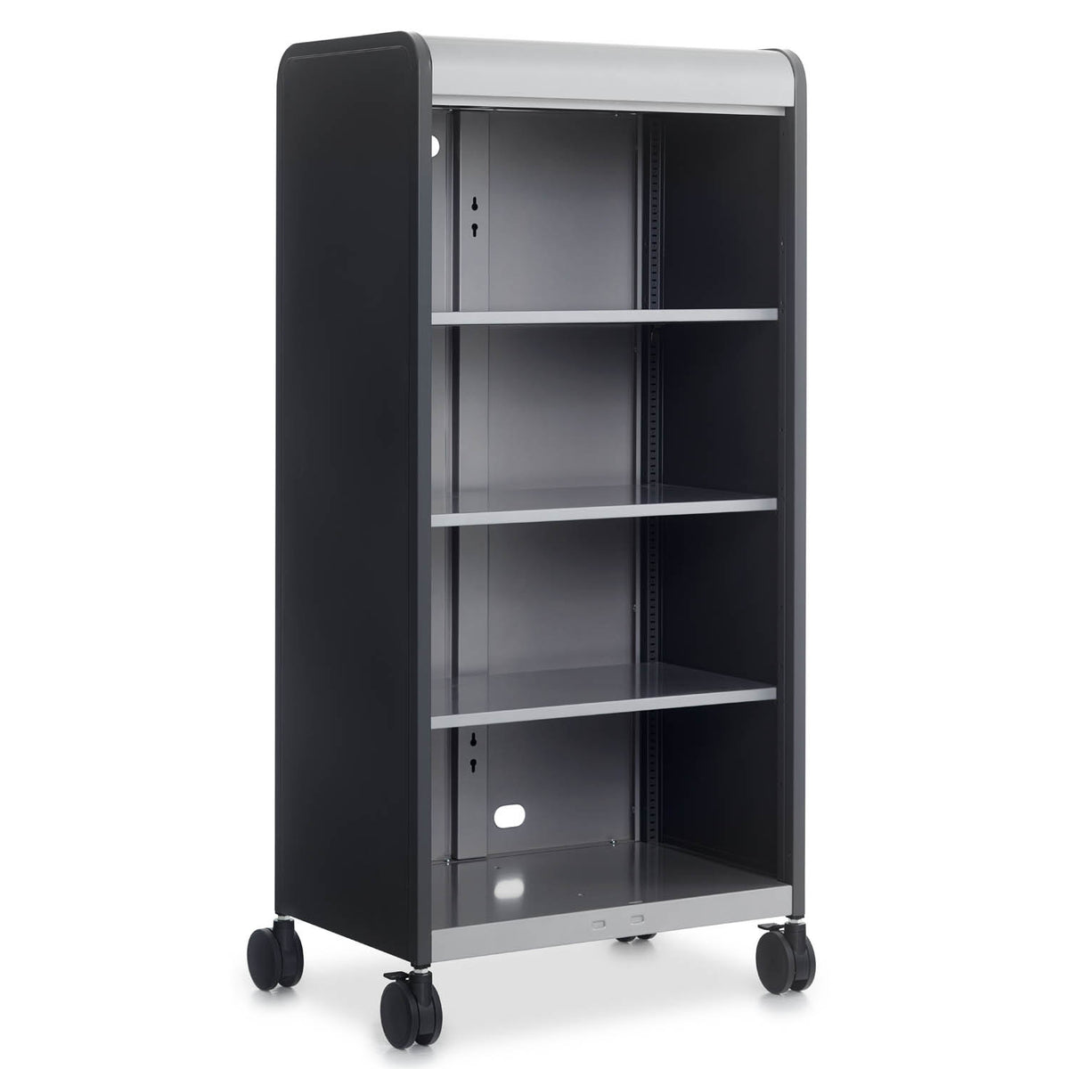 Accelerator storage shelves