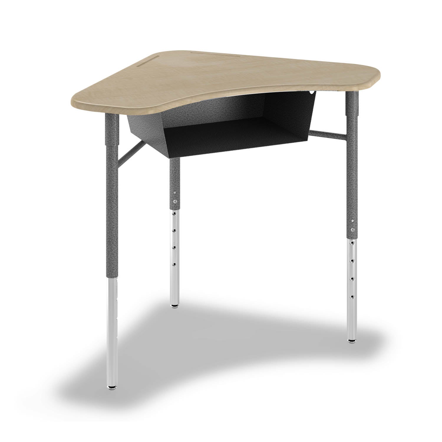 Boomerang Desk, front view