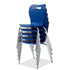 Alumni Educational Solutions | Air Four Leg Chair | Glide or Caster Options Stack Chair, Student Chair Alumni Educational Solutions 