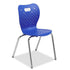 Alumni Educational Solutions | Air Four Leg Chair | Glide or Caster Options Stack Chair, Student Chair Alumni Educational Solutions 