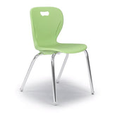 Alumni Educational Solutions | Explorer Four Leg Chair | Glide or Caster Options Guest Chair, Cafe Chair, Stack Chair Alumni Educational Solutions 