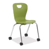Alumni Educational Solutions | Integrity Four Leg Chair | Glide or Caster Options Stack Chair, Student Chair Alumni Educational Solutions 