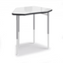 Hex Desk with whiteboard top
