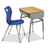 Honor Roll 4-Leg Lift Lid Desk paired with an Air 4-leg chair
