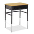 Honor Roll Round Leg Desk with U-brace