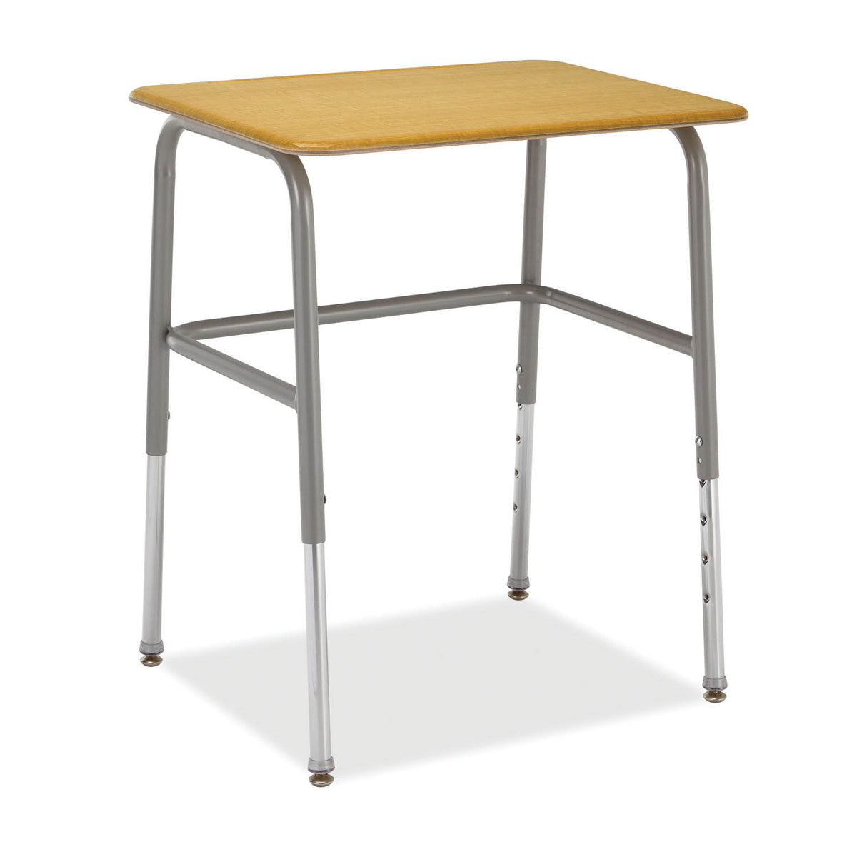 Honor Roll Study Top Desk with hard plastic top, view one