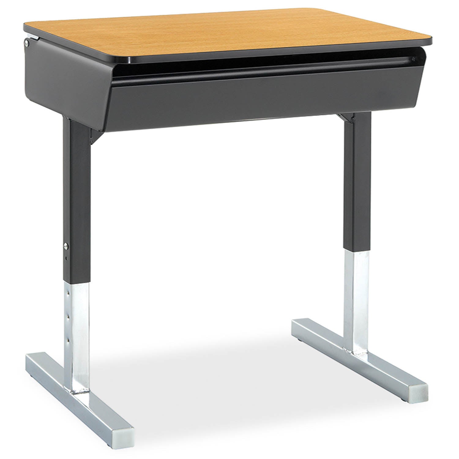 Honor Roll T-Leg Lift Lid Desk