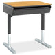 Honor Roll T-Leg Lift Lid Desk